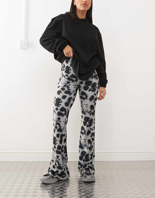 Jersey Flare Trouser