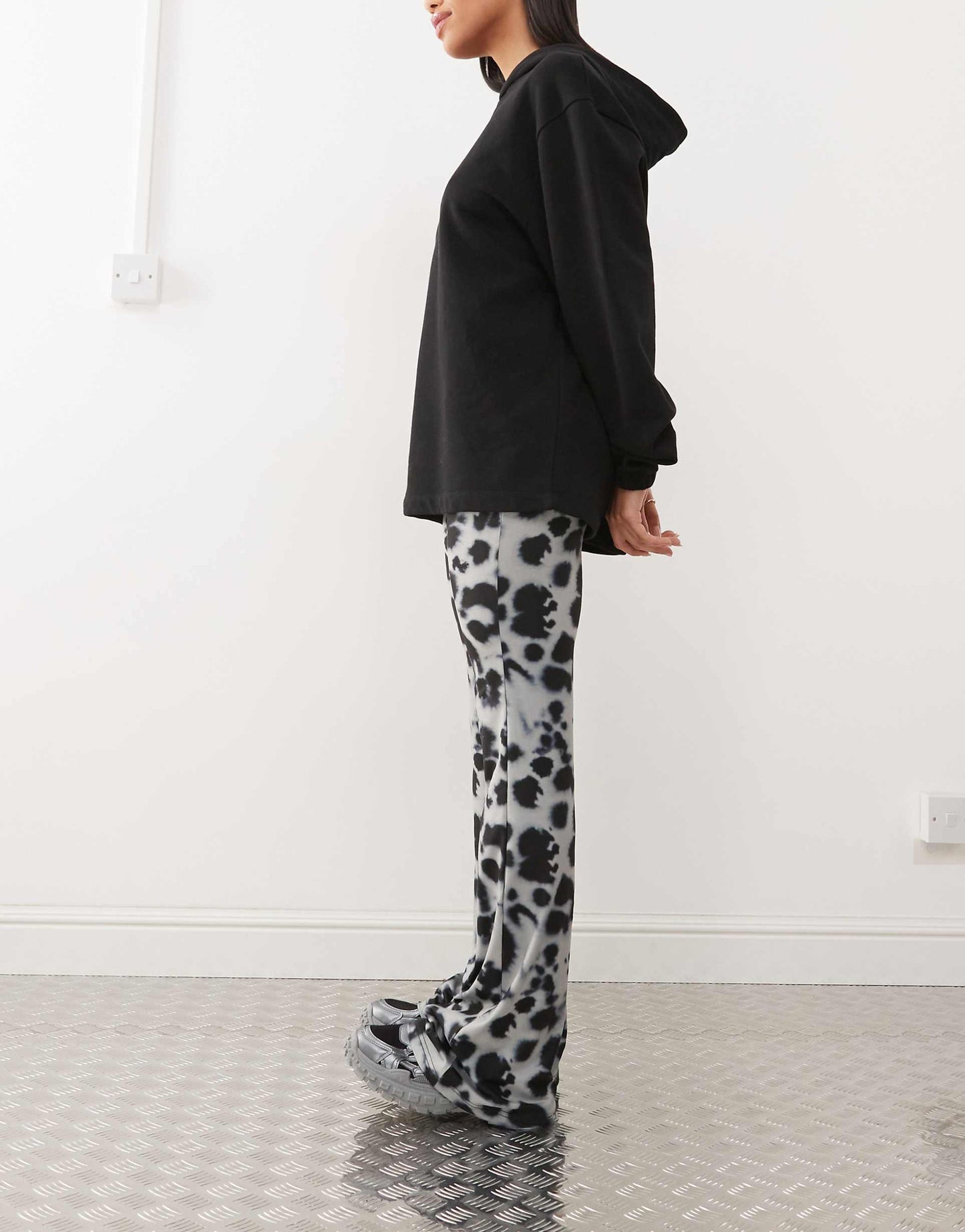 Jersey Flare Trouser