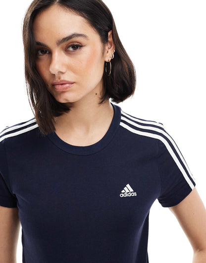 Essentials Slim 3-Stripes T-Shirt