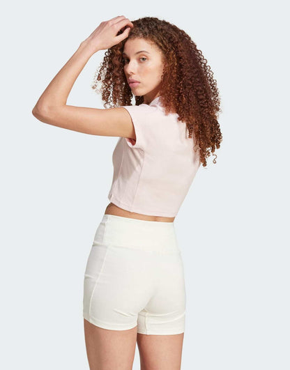Lounge Ribbed Crop T-Shirt