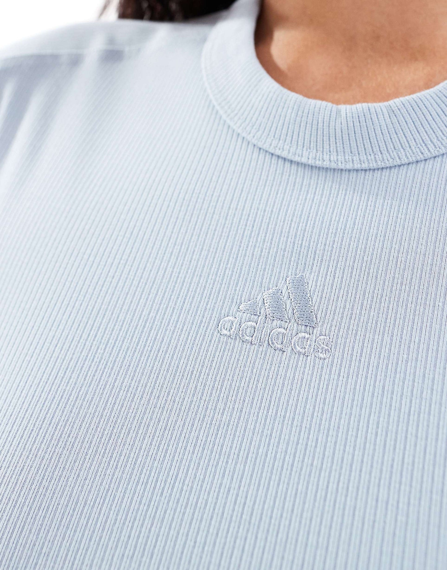 Lounge Ribbed Crop T-Shirt