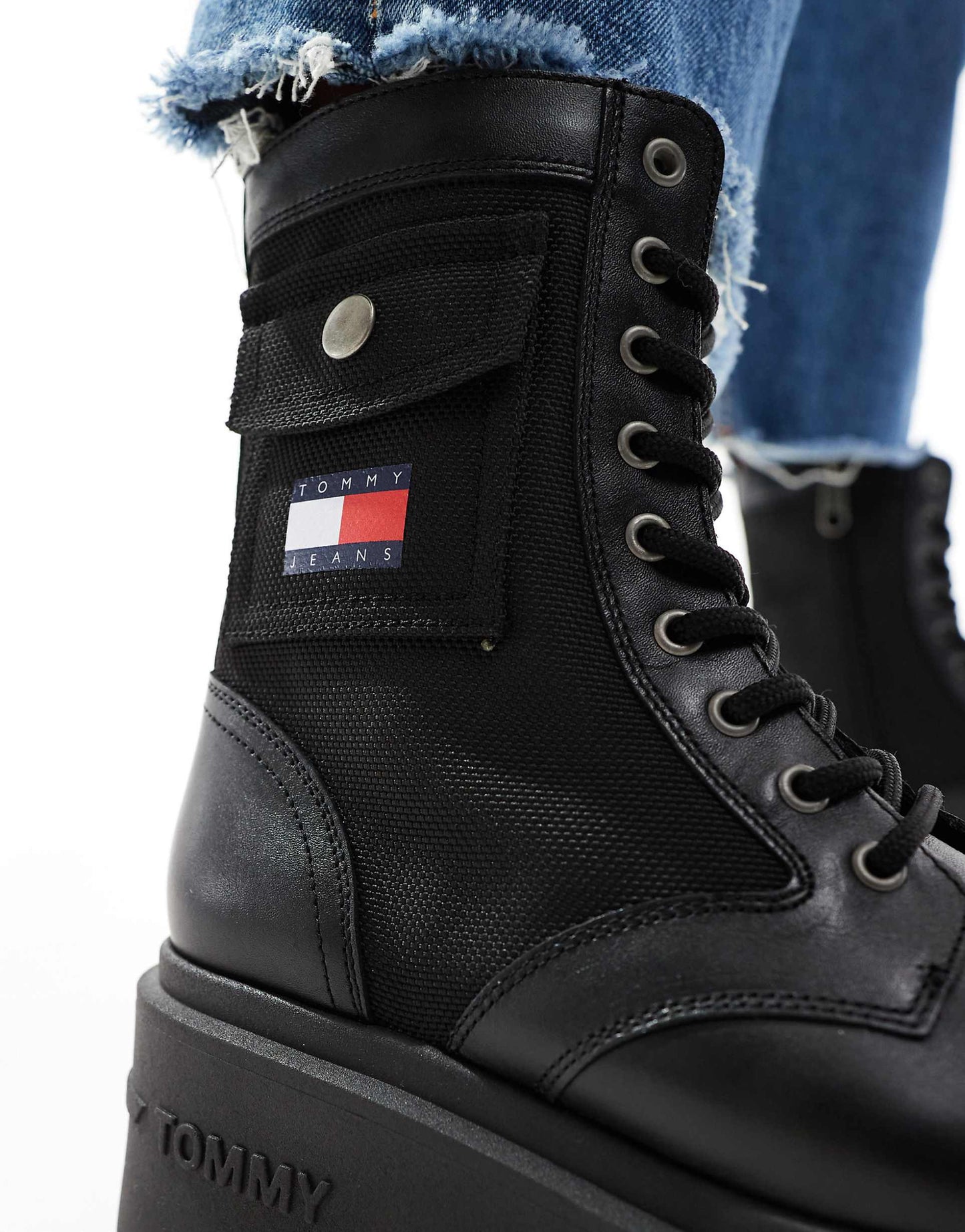 Chunky Combat Lace Boots