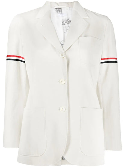 Rwb-Stripe Cotton Blazer