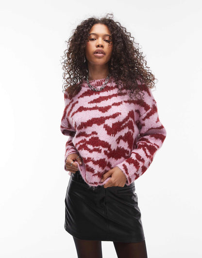 Knitted Fluffy Relaxed Ultimate Jumper
