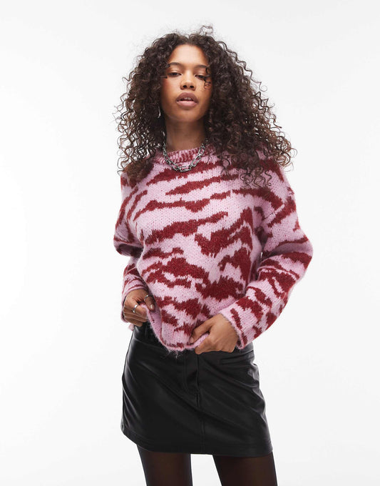 Knitted Fluffy Relaxed Ultimate Jumper