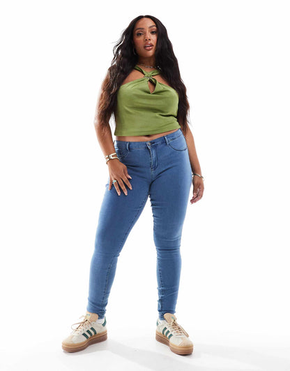 Curve Push-Up Skinny Jeans