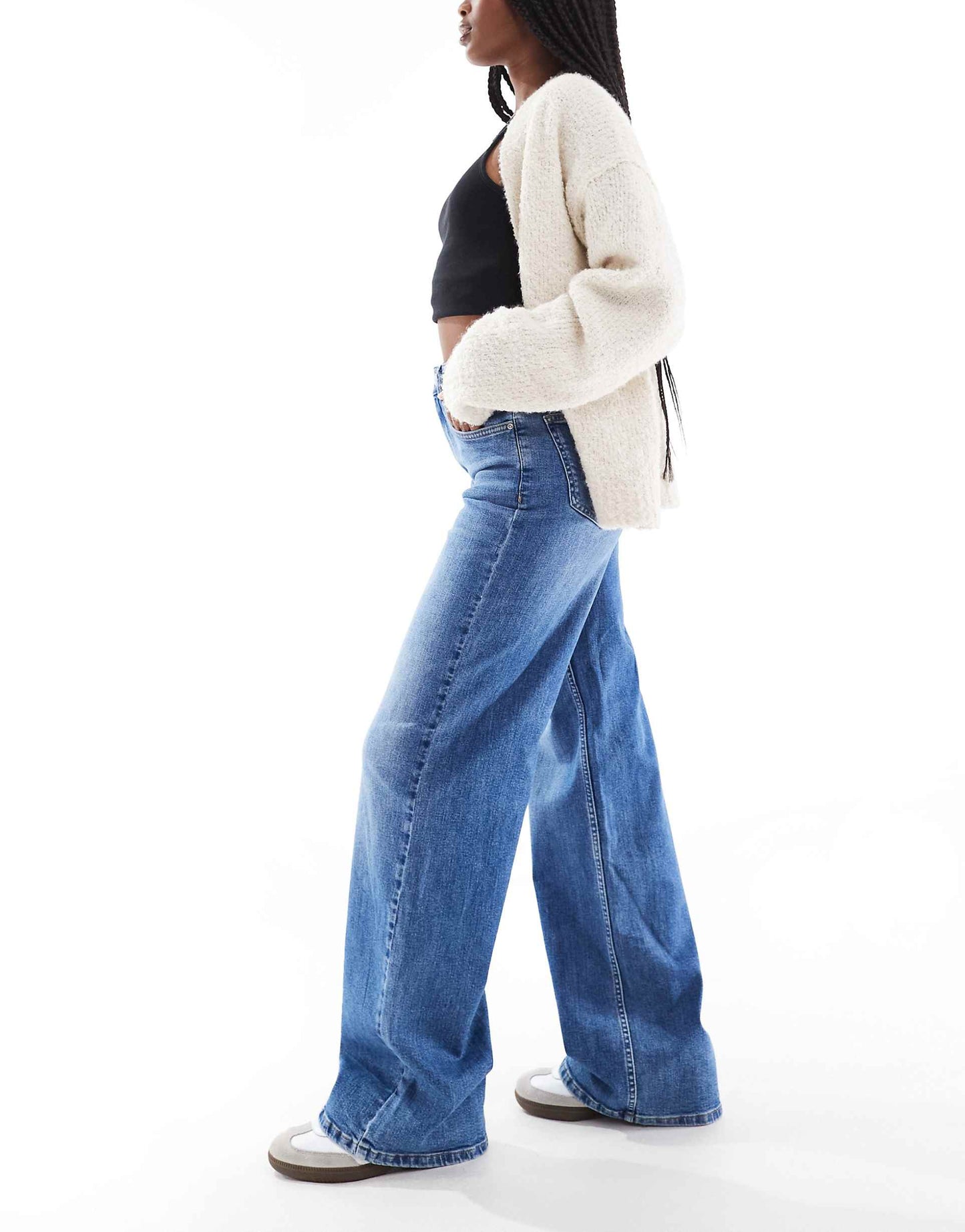 Hannah Extra High Waist Wide Leg Jeans