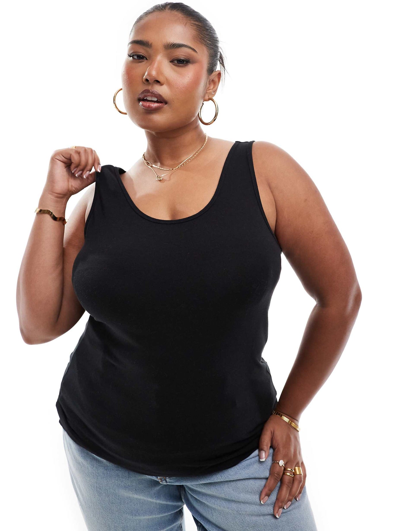 Curve Longline Tank Top