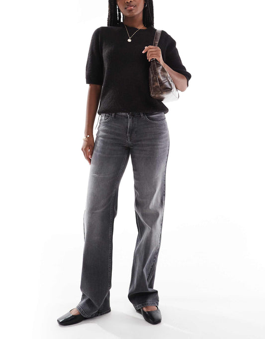Judy Low Rise Wide Leg Jeans