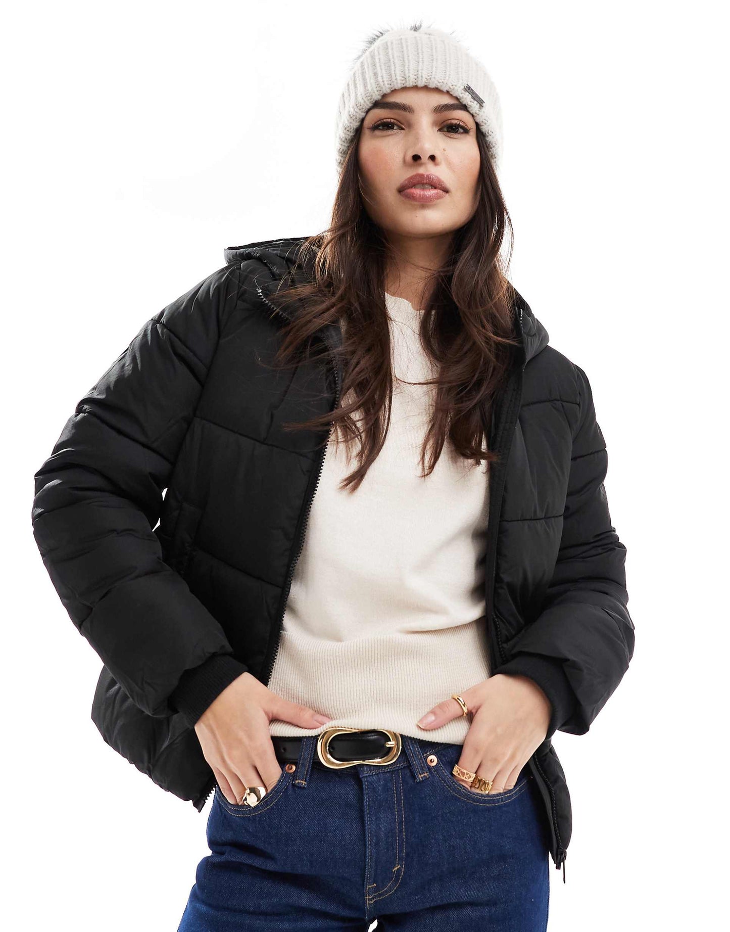 Padded Coat With Hood