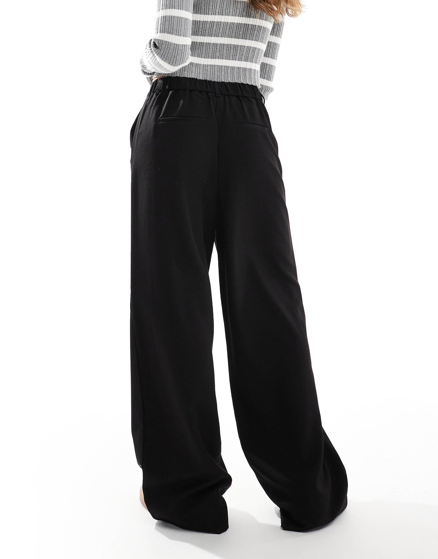 Wide Leg Dad Trouser Co-Ord With Belt Loops