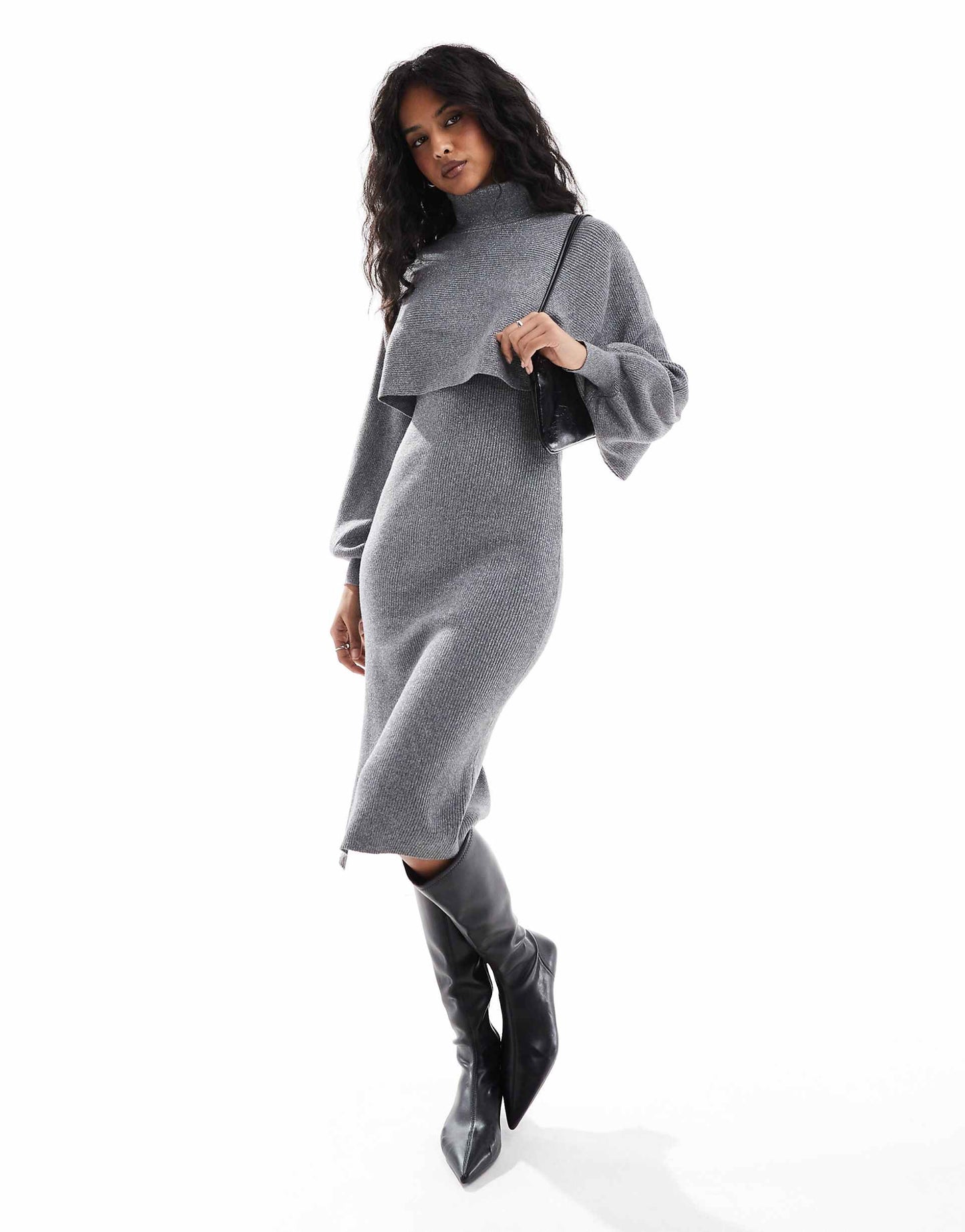 Knitted Midi Dress Co-Ord