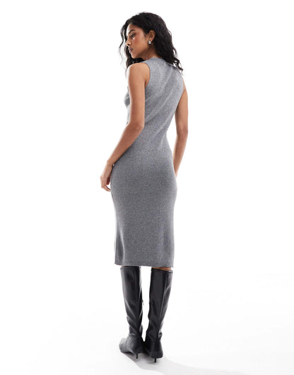 Knitted Midi Dress Co-Ord