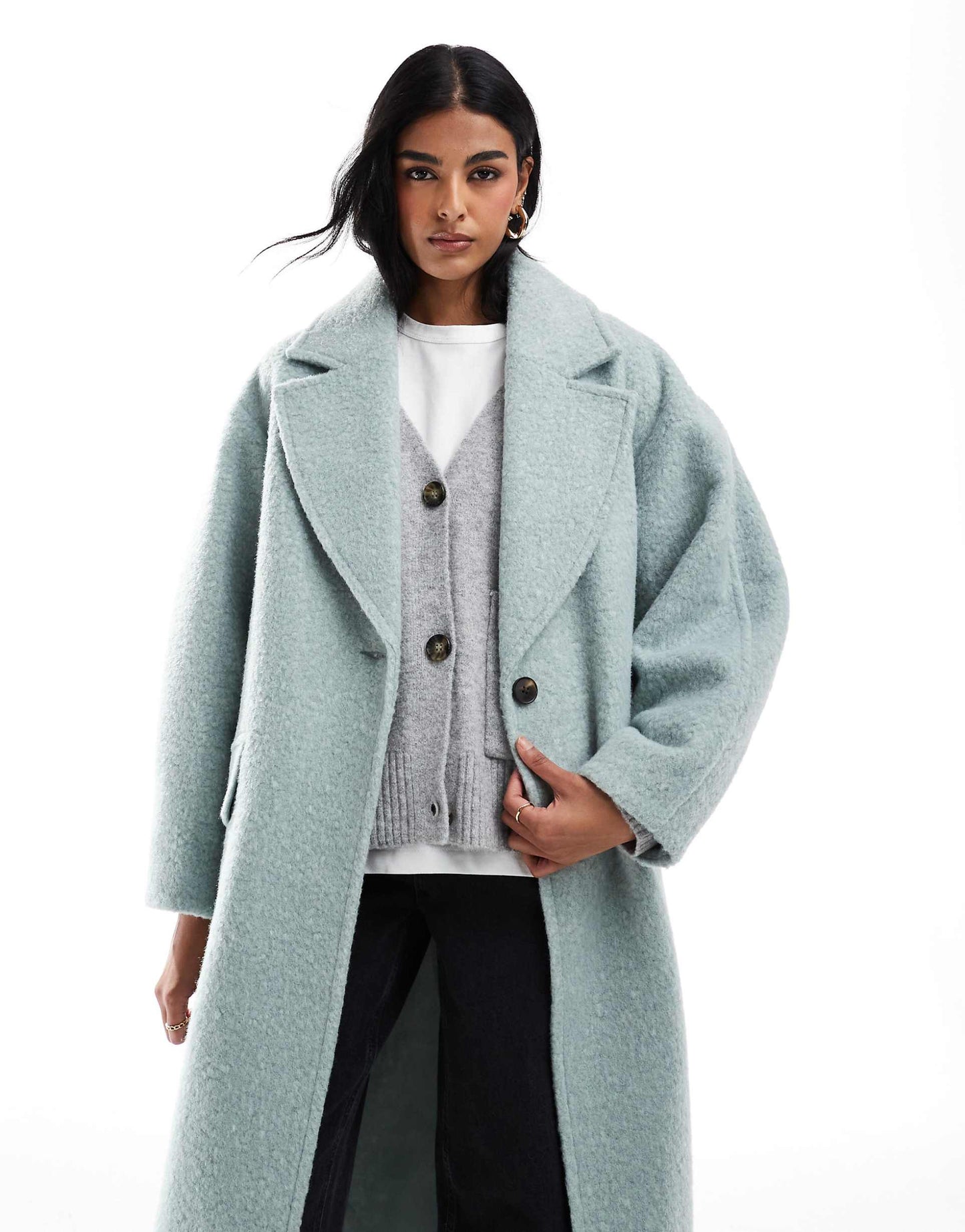 Chuck On Cosy Boucle Coat