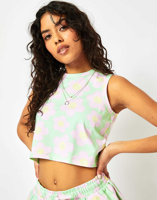 London Happy Flowers Vest