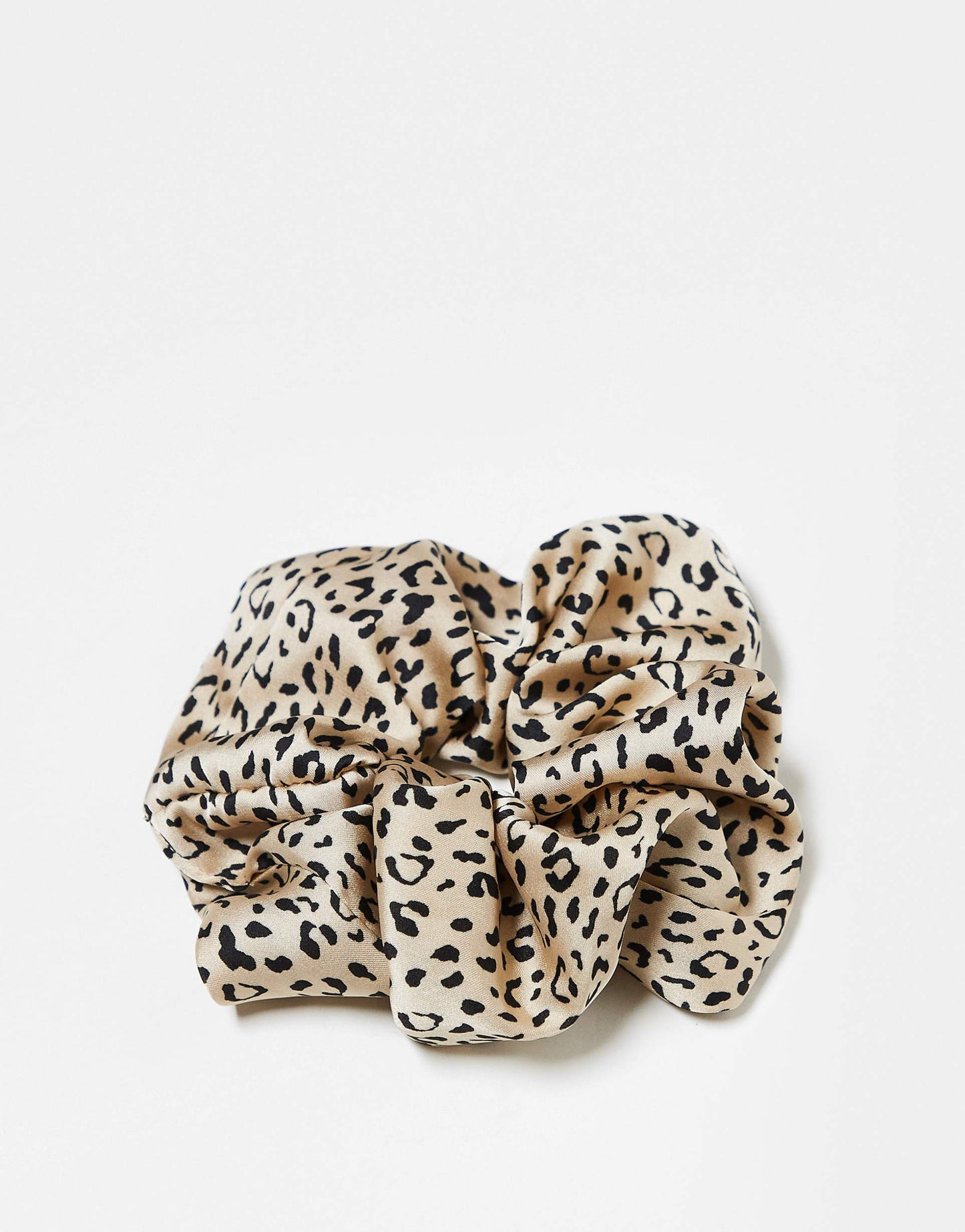 Fabric Brunch Scrunchie - Leopard