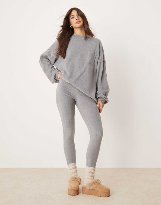 Lounge Mix & Match Fleece Legging