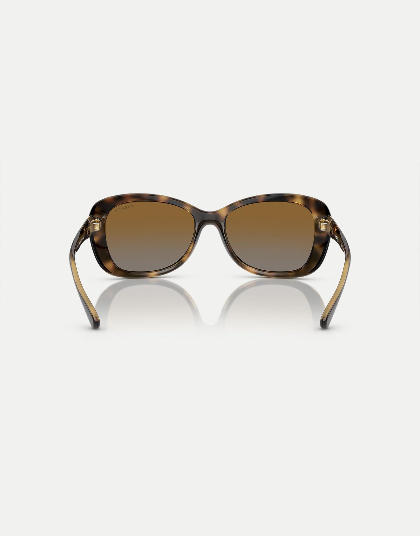 Butterfly Sunglasses With Brown Polarised Lens