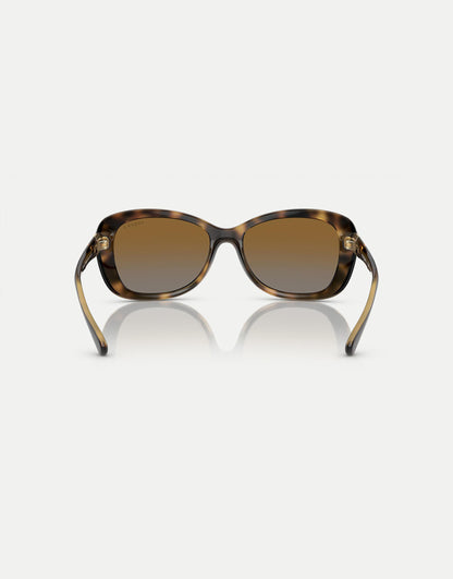 Butterfly Sunglasses With Brown Polarised Lens