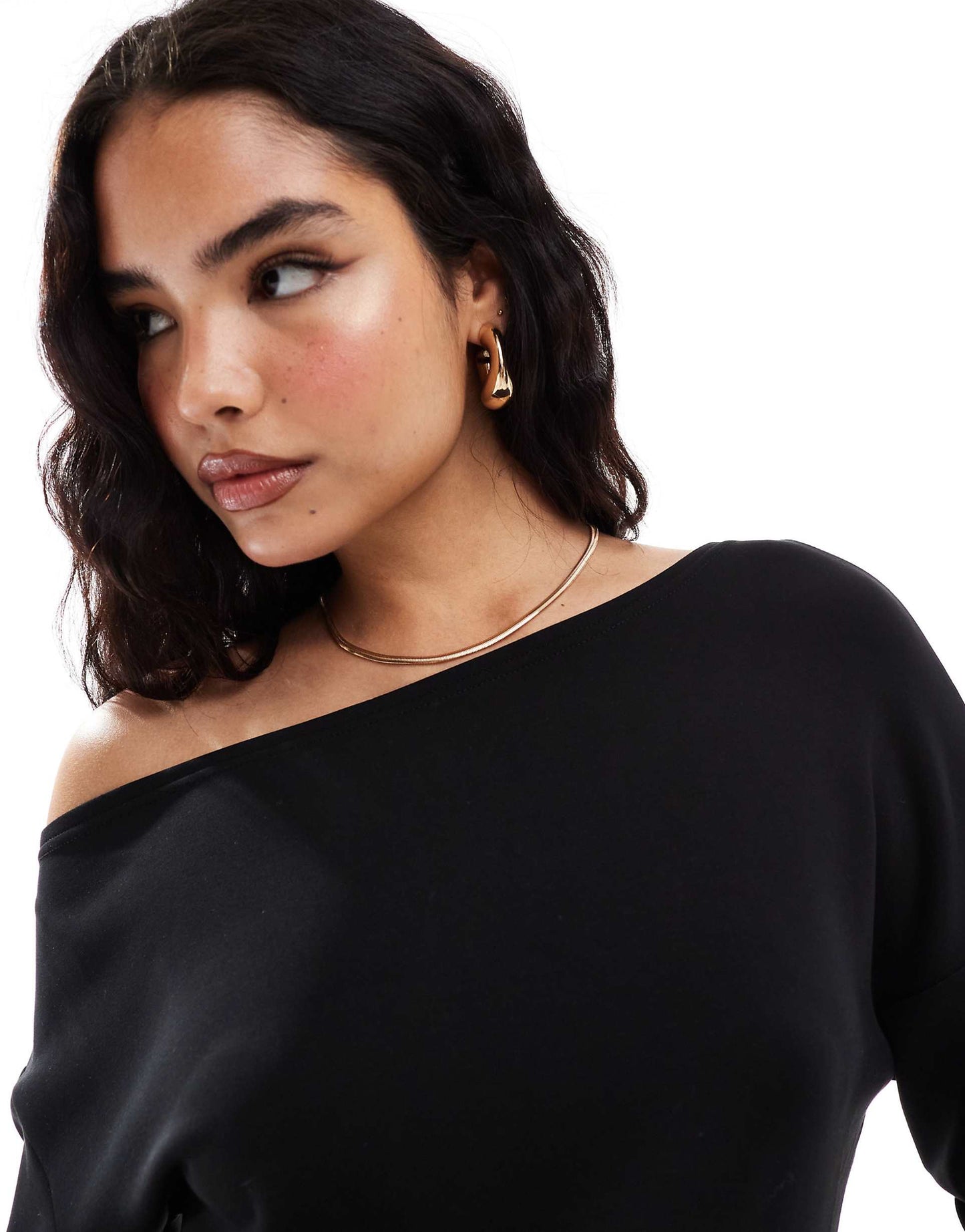 Soft Touch Off Shoulder Sweatshirt