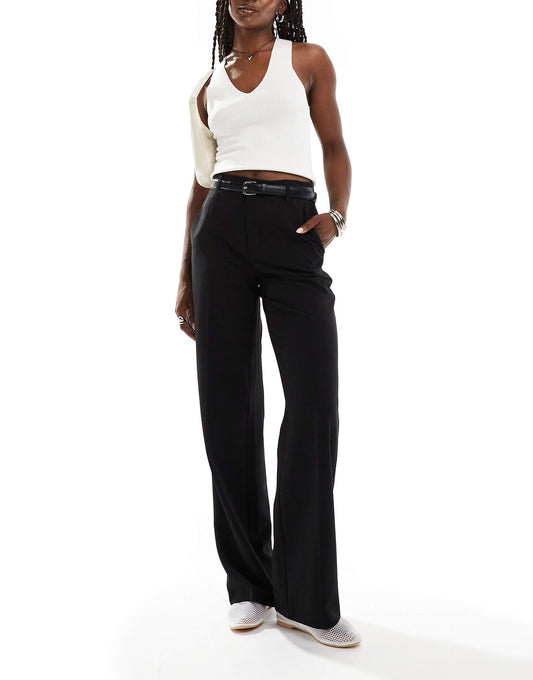 Belted Tailored Trouser