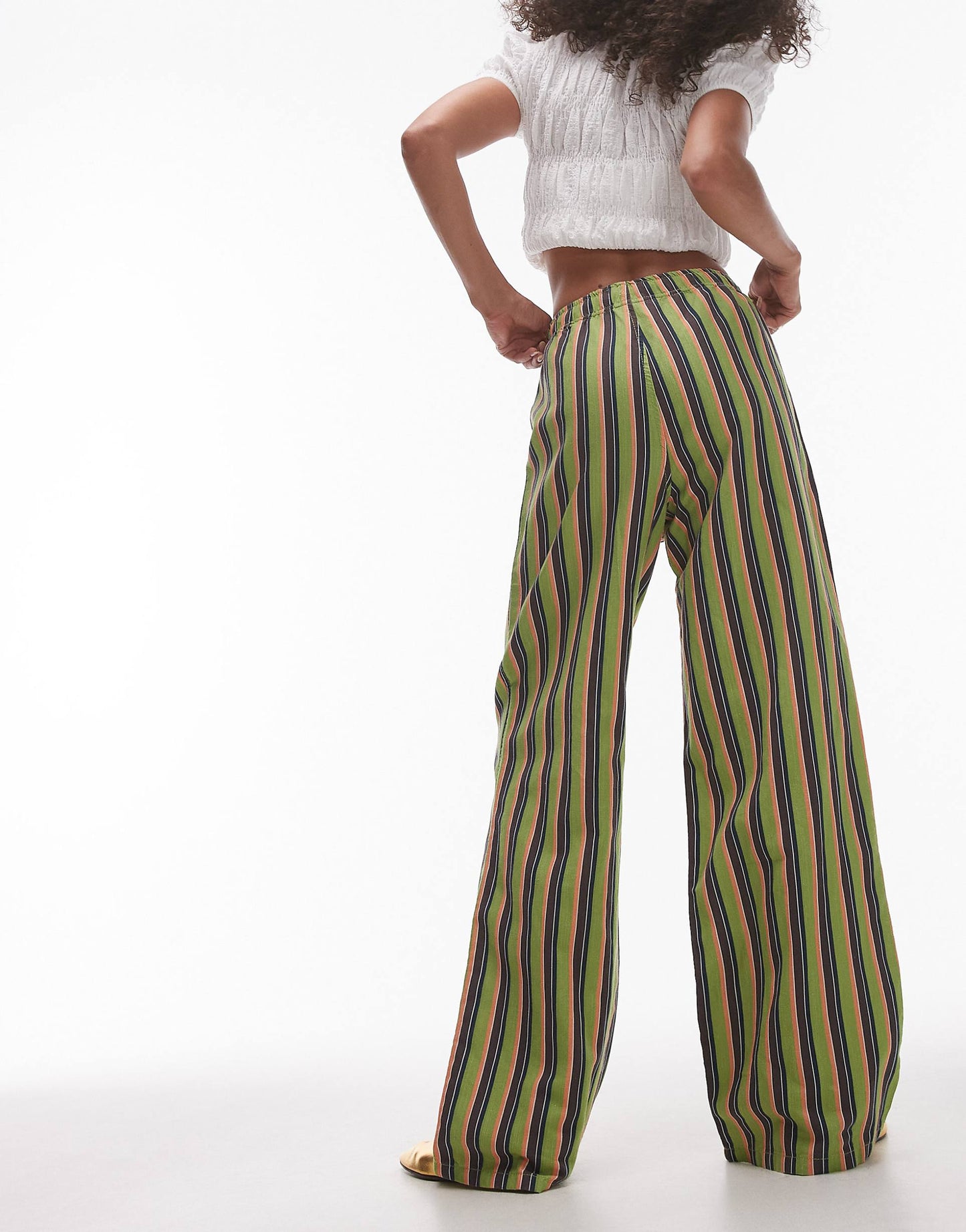 Stripe Linen Trouser