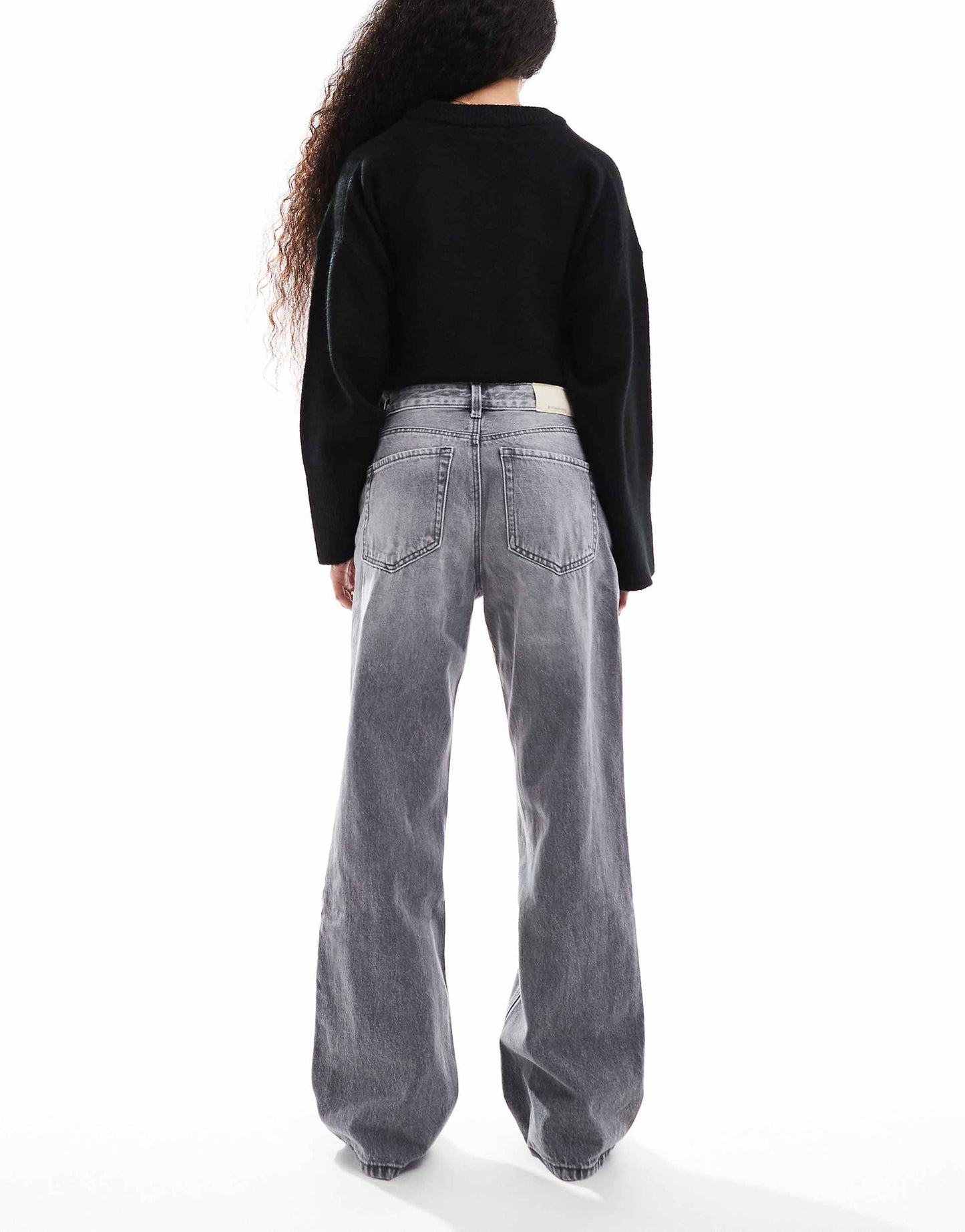 Petite Wide Leg Dad Jean