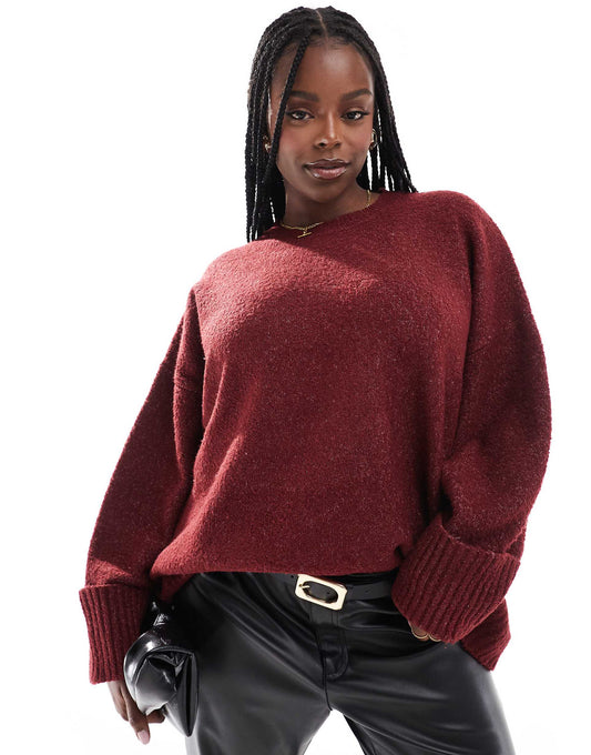 Curve Oversized Borg Jumper