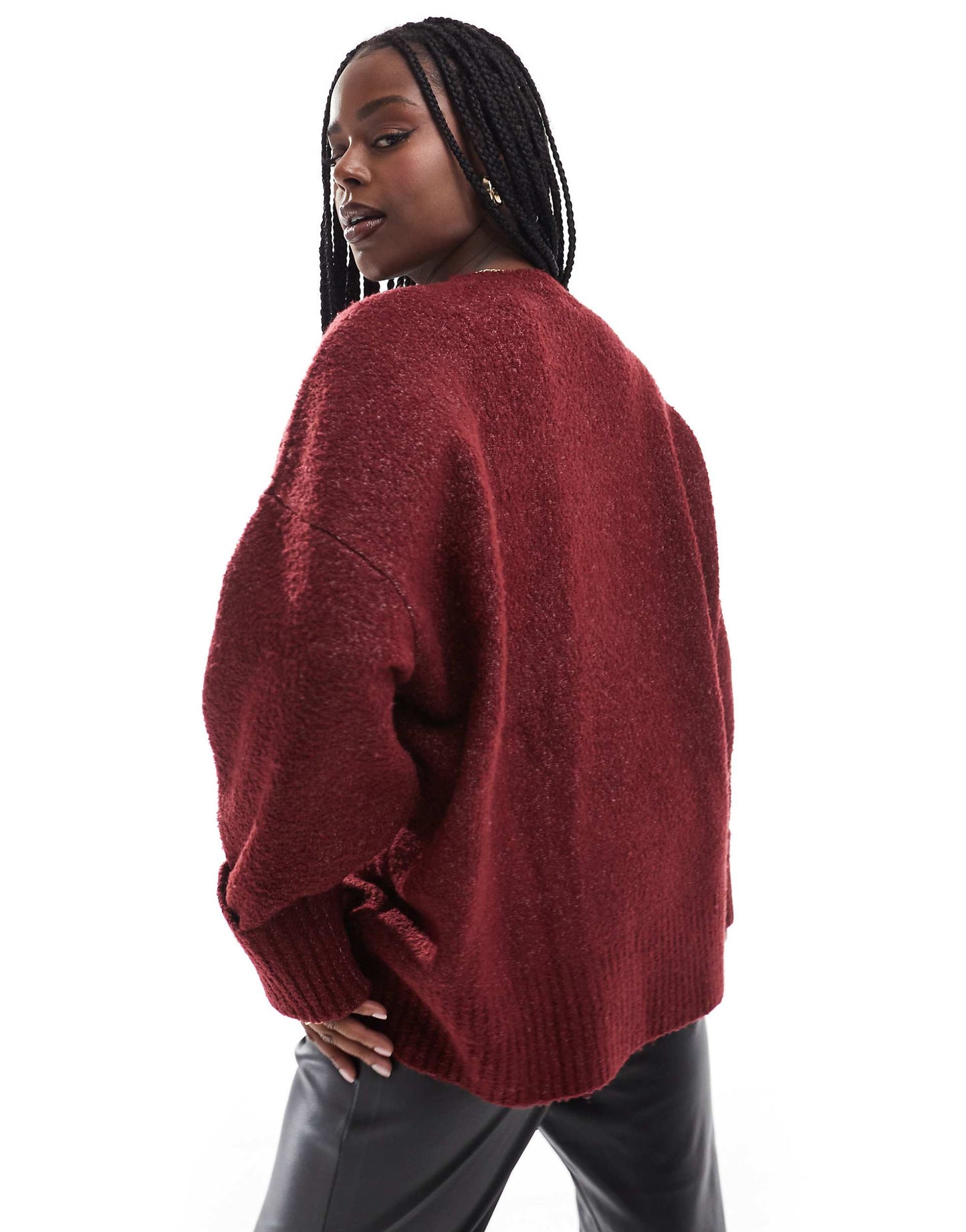 Curve Oversized Borg Jumper