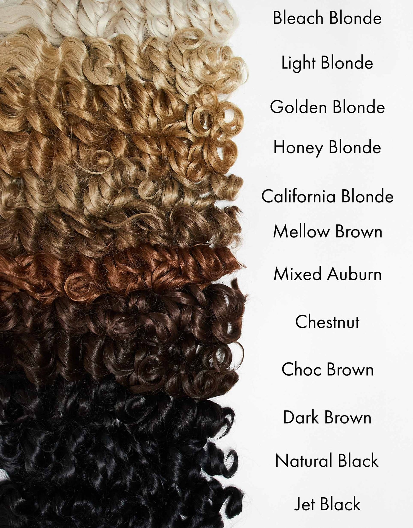 Midi Grande Curly Corkscrew 20"" Wraparound Pony