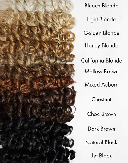 Midi Grande Curly Corkscrew 20"" Wraparound Pony