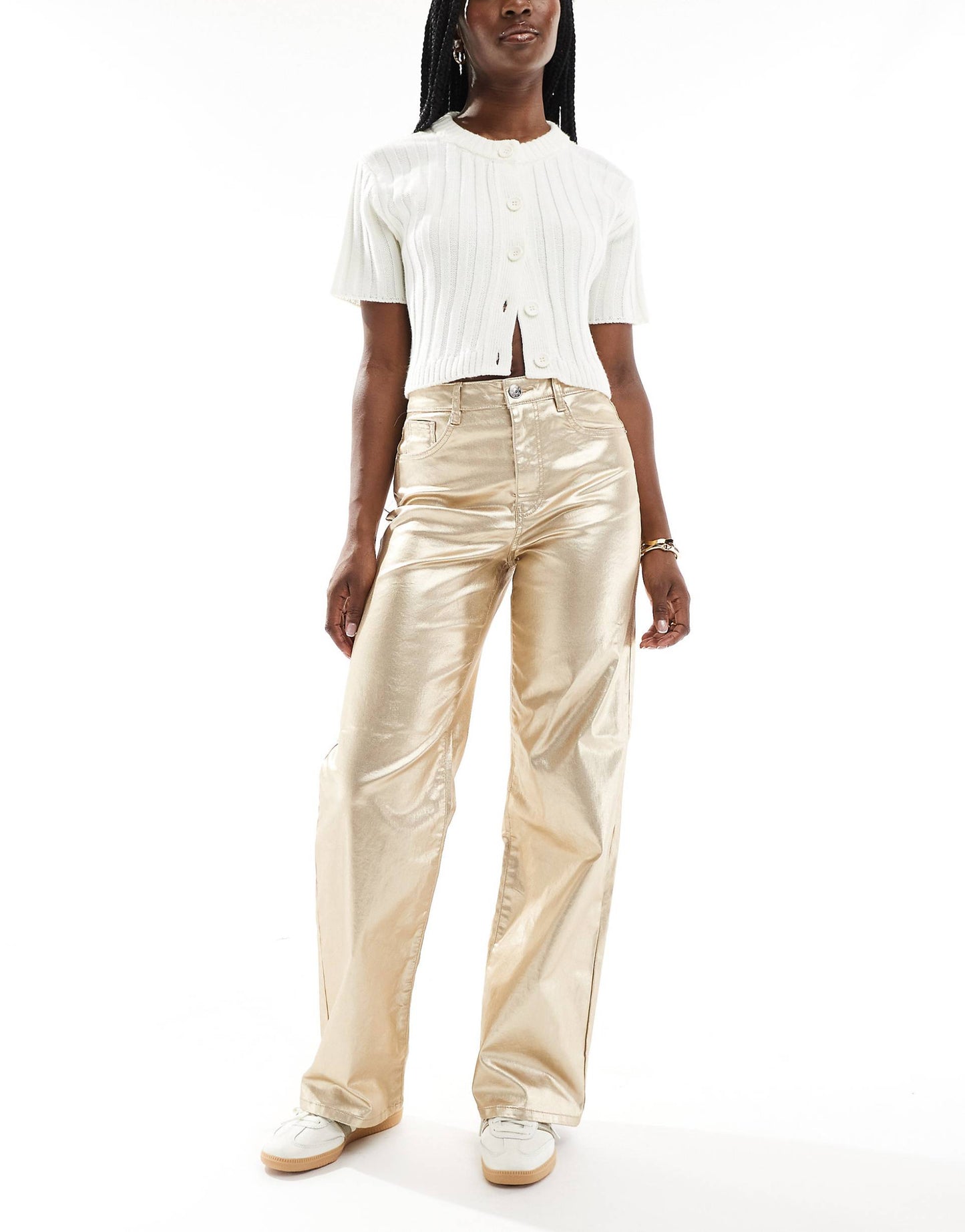 Jucy High Waisted Wide Leg Jeans