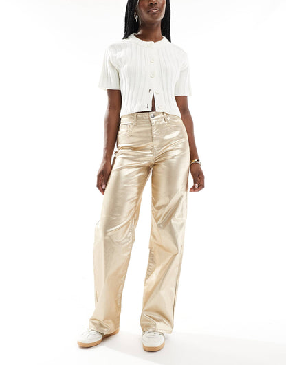 Jucy High Waisted Wide Leg Jeans