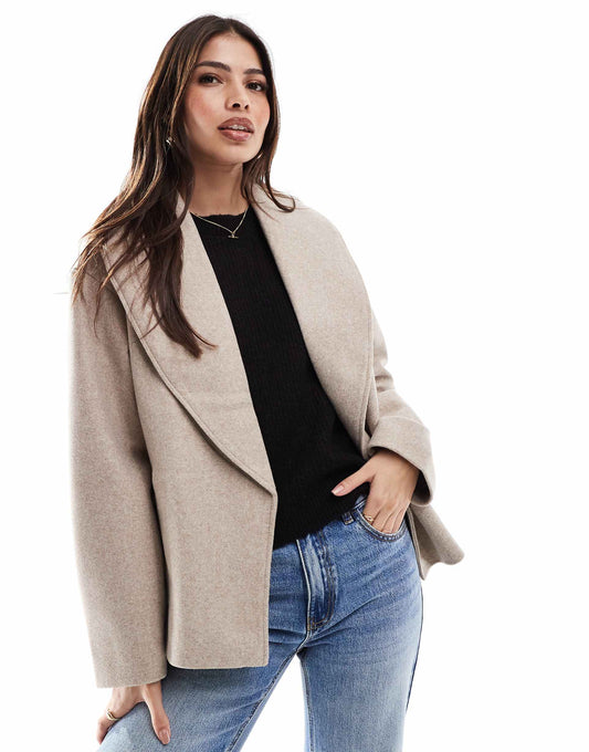 Wrapped Short Coat