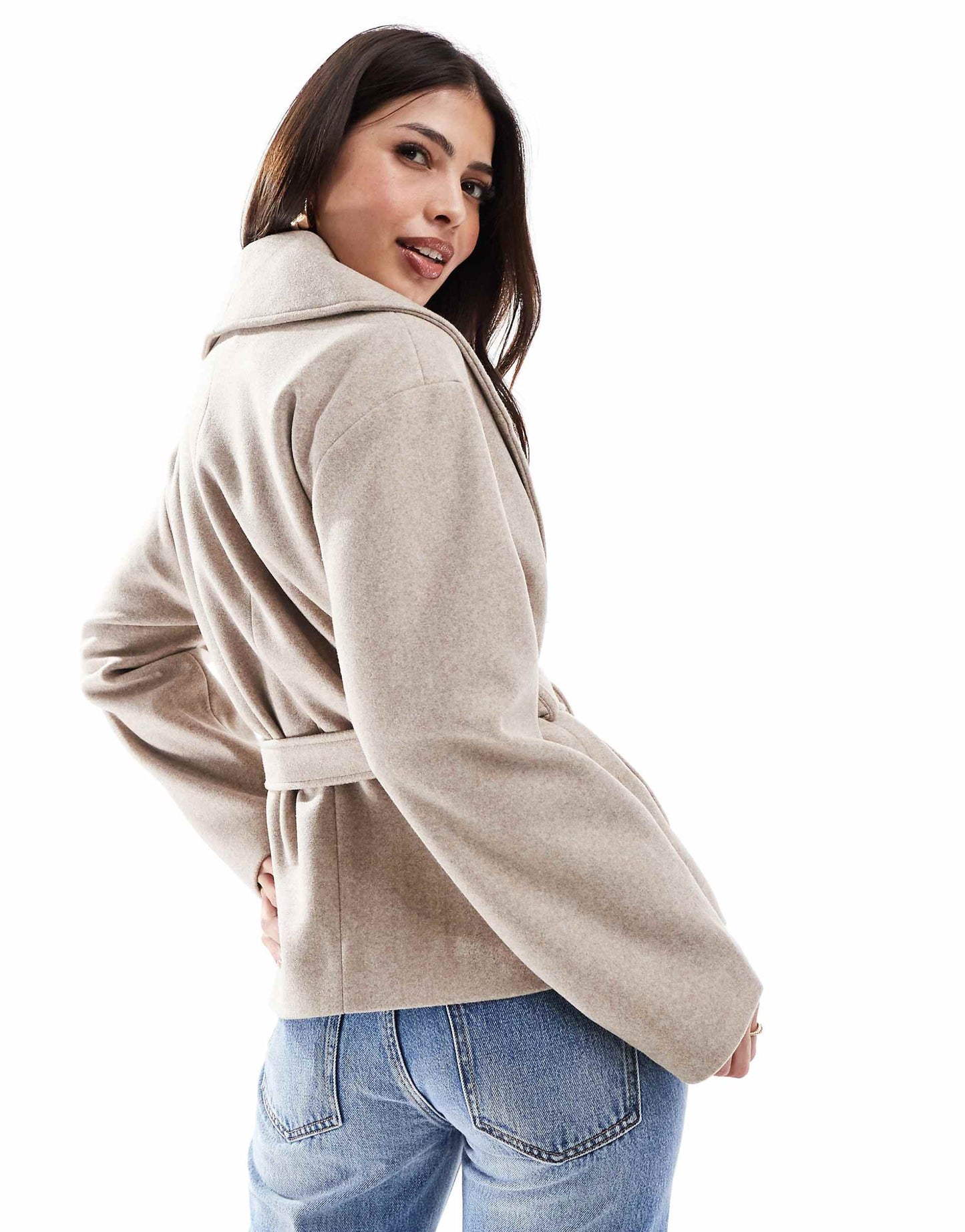 Wrapped Short Coat