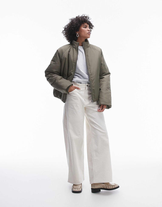Bomber Puffer Jacket