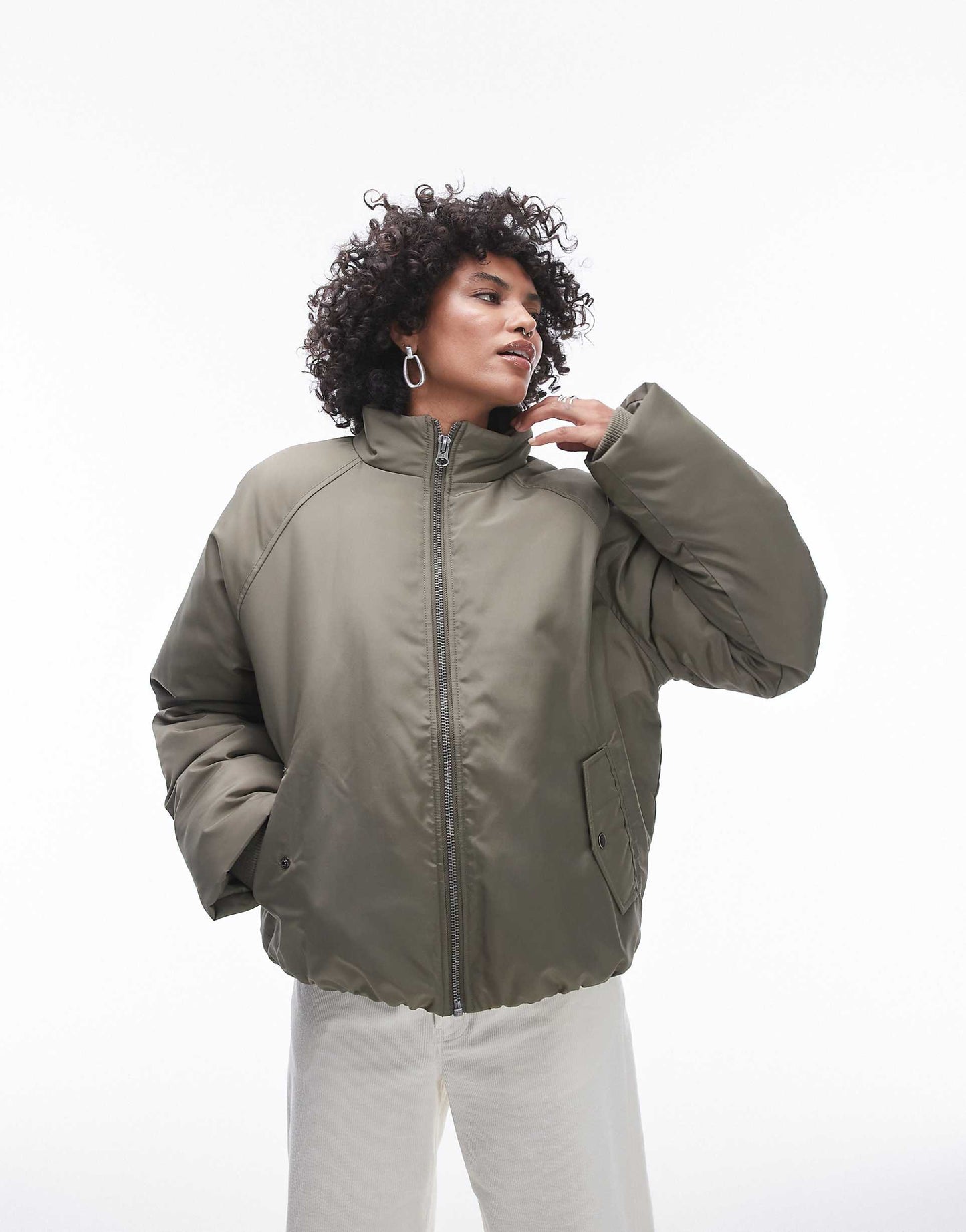 Bomber Puffer Jacket