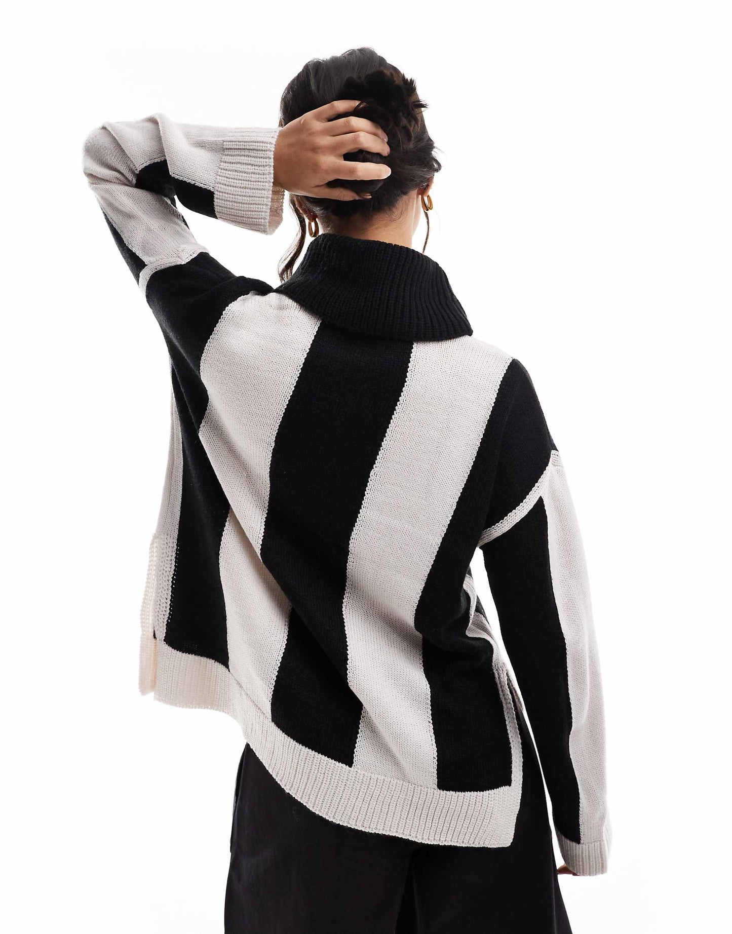Knitted Roll Neck Jumper