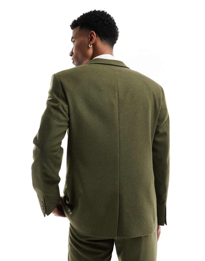 Slim Fit Wool Mix Suit Jacket