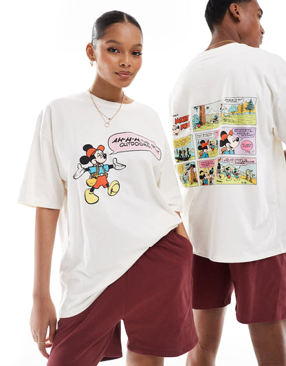 Disney Pyjama Set With Mickey Mouse Camping Print