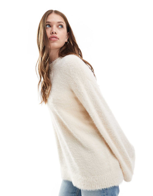 Fluffy Yarn Jumper