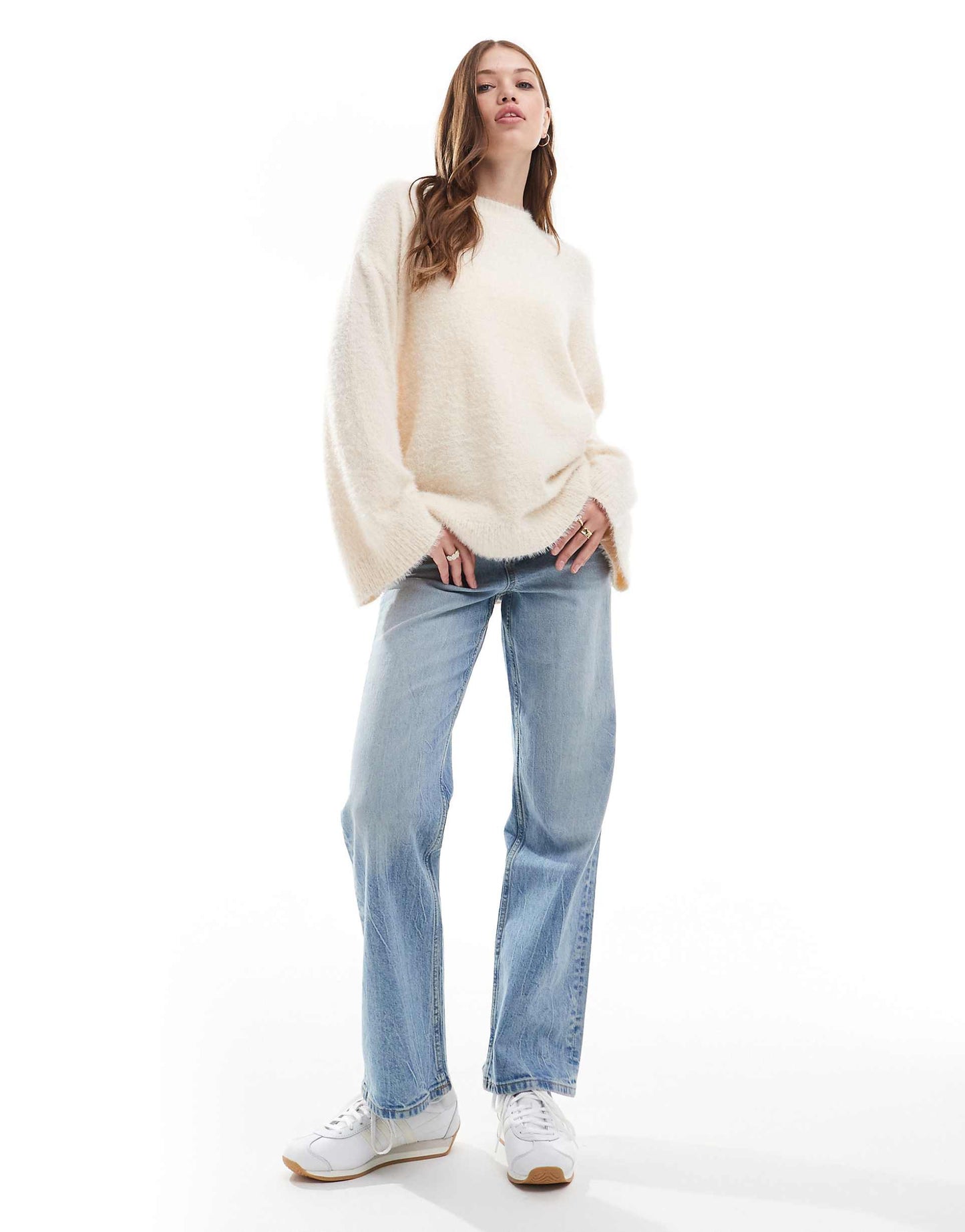 Fluffy Yarn Jumper
