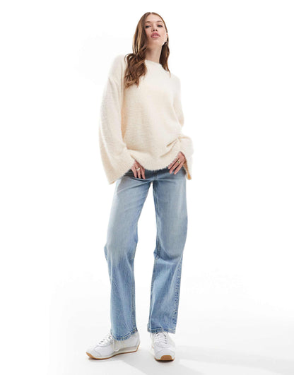 Fluffy Yarn Jumper