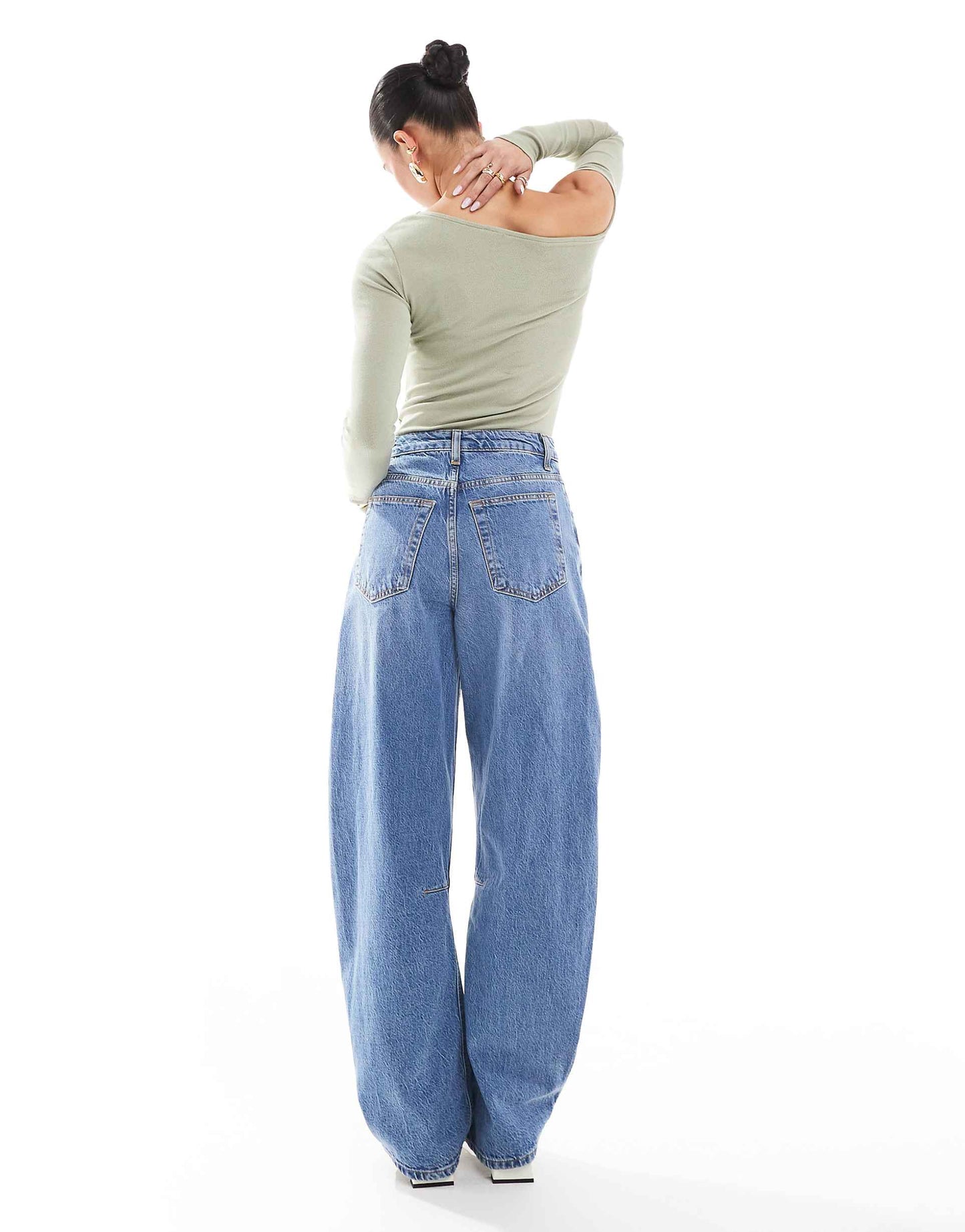 Barrel Mid Rise Jean