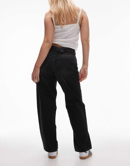 Hourglass Cinch Low Rise Relaxed Jean