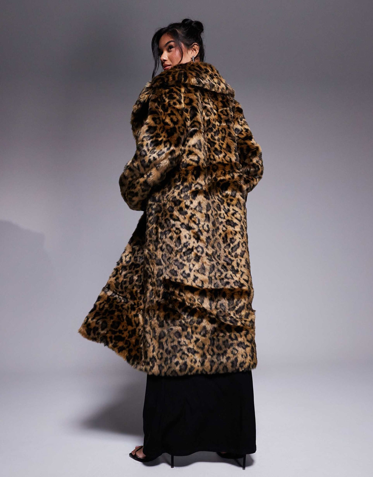 Catty Faux Fur Maxi Coat