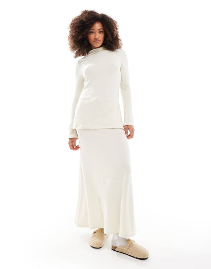Mix And Match Supersoft Maxi Skirt