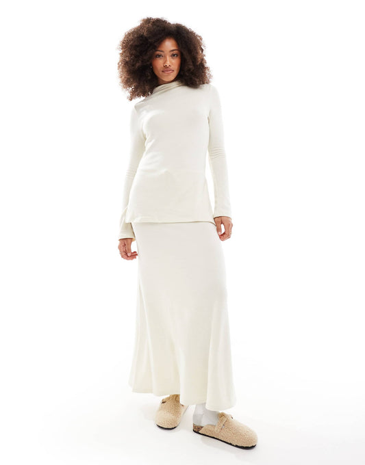 Mix And Match Supersoft Maxi Skirt