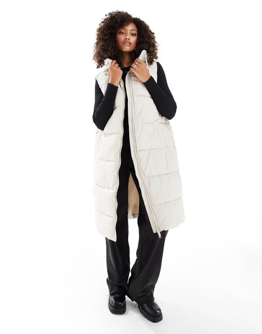 Padded Longline Gilet