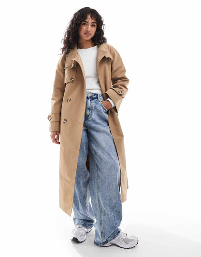 Trench Coat With Quilted Lining